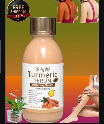Turmeric Intensive Whitening Serum Dark Spots Skin Glow, 125ml [USA Stock 🇺🇸] - Image 1 of 4