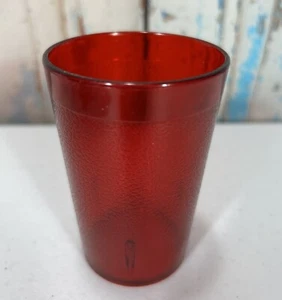 G.E.T. Juego de 23 vasos rojos de 8 onzas para restaurante de plástico de alta resistencia 6608 - Imagen 1 de 6