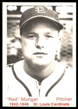 1975 TCMA St. Louis Cardinals Red Munger St. Louis Cardinals