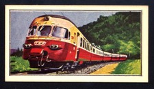 Barratt & Co. Trains of the World (1964) Swiss: T.E.E. Train No. 29