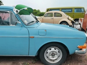 Volkswagen Type 3 sun visor classic acrylic GREEN/Square back/Fastback/Notchback - Picture 1 of 8