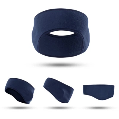 Winter Sports Ear Warmer Headband Running Fleece Thermal Earband for Women Men - Image 1 of 4