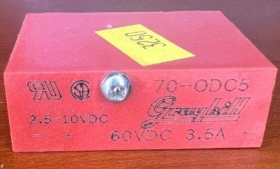 GRAYHILL Digital I/O Module 70-ODC5 OUTPUT 60VDC INPUT 5V Logic - Image 1 of 2