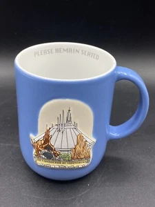 Disney World The Conqueror Of The Mountains Coffee 4” Mug Please Remain Seated - Picture 1 of 8