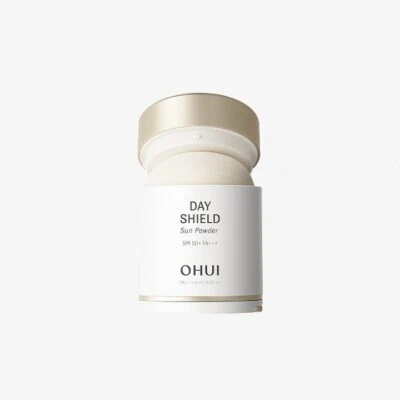 [Ohui] DAY SHIELD Polvo Solar 20g (SPF50+/PA+++) Protector Solar Coreano Foto 1 de 4