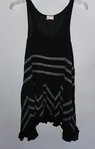Free People Viole Spitze Trapez Slipper Kleid schwarz XS grau Spitze - Bild 1 von 6