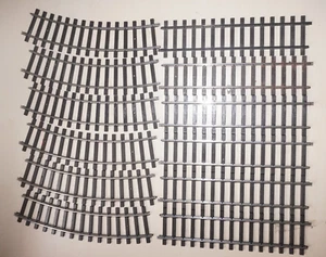 RF / 42/M5] Märklin Gauge 1 5922 6x Born Track R600 30° + 6x 5901 Straight No Ob - Picture 1 of 3