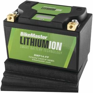 BikeMaster Lithium-Ion 2.0 Battery For Suzuki GSX1300R Hayabusa 2008-2020 Black