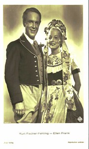 Kurt F. Fehling-Ellen Frank * Original Ross Postcard Postcard * No. 5331a