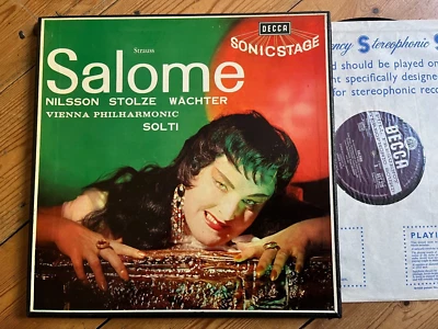SET 228-9 Strauss Salome Nilsson, etc. Solti  W/B 2 LP box set - Image 1 of 3