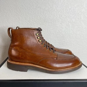 J. CREW Kenton Pacer Leather Ankle Work Boots Lace up C8867 Men's Size 9 US - Picture 1 of 13