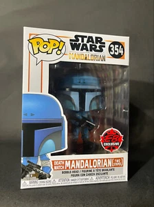 Funko Pop! Death Watch Mandalorian #354 Star Wars  EB Exclusive MAY - Picture 1 of 6