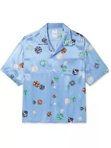 BNWT Visvim “Wallis” Cuban Shirt - Size 2 (M) - Dice Blue | RRP: £734 - Picture 1 of 12