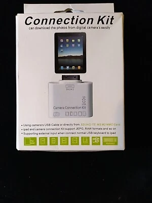 Camera Connection Kit for Apple iPad 5+1 to 1 (USB,microSD,Sync,SD,A/V) - Image 1 of 2