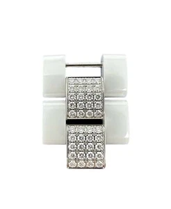 Chanel J12 Factory Ceramic Diamond Links (2) 41MM - Picture 1 of 3