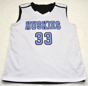Huskies Basketball reversable jersey #35 youth XL black blue white - Picture 1 of 12