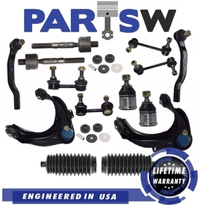 16 piezas Nuevo Kit de Suspensión Trasera y Frontal para Honda Accord Botas Brazos de Control - Imagen 1 de 3