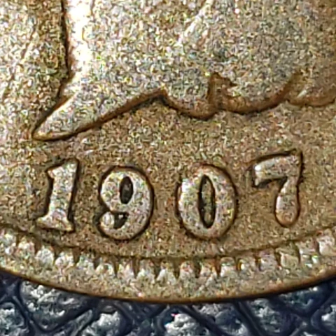 1907 Indian Head Penny/Cent (G) Cover