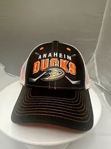NEW Anaheim Ducks Youth Hat Mesh Snapback NHL GREAT CONDITION NWOT - Picture 1 of 7