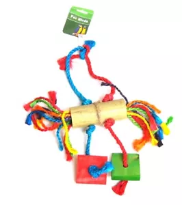 Jouet pour Perroquet Jouet Oiseau Corde D'Escalade 36 CM - Photo 1/1