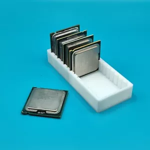 CPU Tray Holder for Intel Celeron & Pentium, Core 2 Duo, Socket 775 - Picture 1 of 3