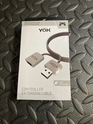 (Brand New)YOK 6 Ft USB Extension Cable - For PlayStation classic mini - Image 1 of 3