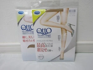 MediQttO Slender Magic Compression Stockings, Beige, 2 types ,M-L Set of 2 - Foto 1 di 8