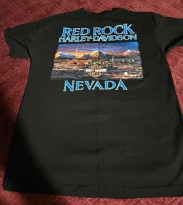 Camiseta clásica Harley-Davidson - talla mediana - Red Rock (Las Vegas, NV) - Imagen 1 de 2