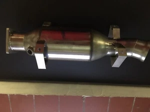 Porsche 911 964 Katalysator Kat 200Zeller Sportauspuff Sportkat mit Halterungen - Bild 1 von 7