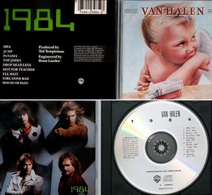 VAN HALEN *VG* "1984"US 1984 WARNER BROS ORIG CD - Imagen 1 de 1