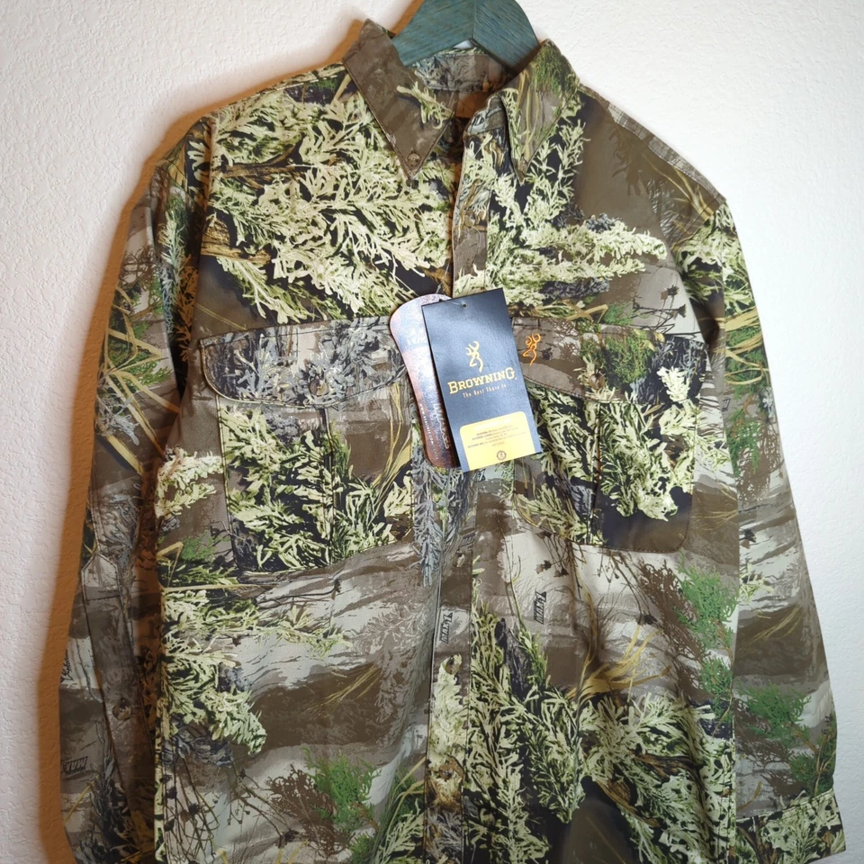 Browning Jacket Mens Medium Camo Hunting Max-1 Outdoor Longsleeve - Image 1 of 4