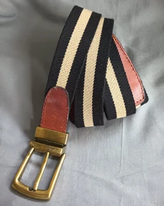 Cinturón para hombre de 1-1/8" de ancho reversible multicolor con lengüeta de cuero talla 40 - Imagen 1 de 17