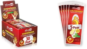 78310, Busta Scaldamani, Confezione Da 30 Paia, Set Di Solette Scaldapiede, Bian - Foto 1 di 12