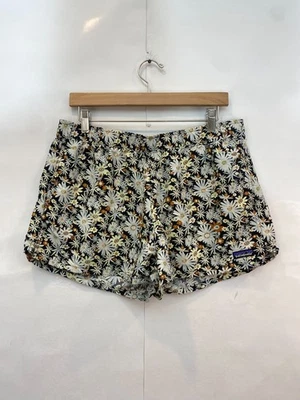 Patagonia Women's Barely Baggies Shorts 2.5" Inseam Primavera Black Floral Large - Image 1 of 4