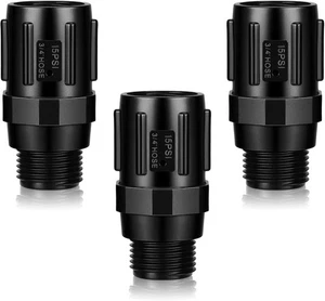 Tondiamo 3 Pcs Drip Irrigation Pressure Regulator, 3/4" Female Hose 15 PSI - Picture 1 of 6