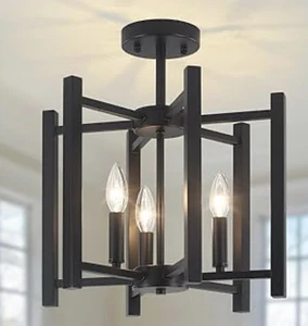 Bauernhaus halbbündige Deckenleuchte - Bild 1 von 5