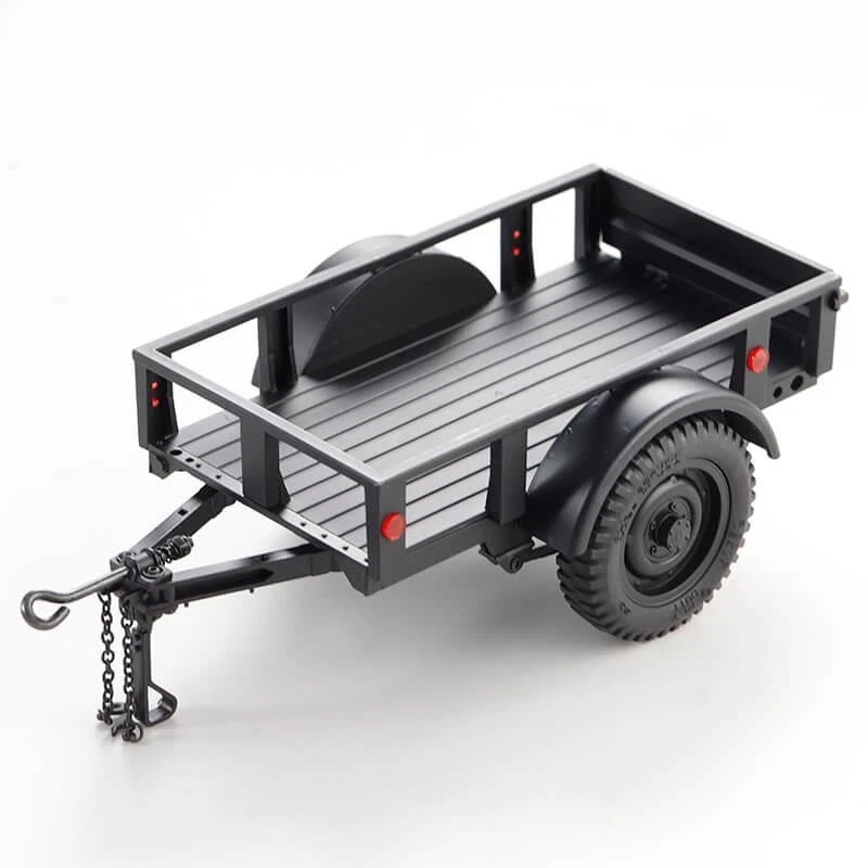 FMS 1 18 / 1 12 UTILITY TRAILER C SCHWARZ - Bild 1 von 1
