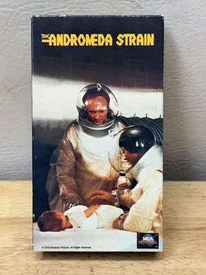 The Andromeda Strain  1971 VHS Robert Wise Arthur Hill SCI-FI - Image 1 of 4