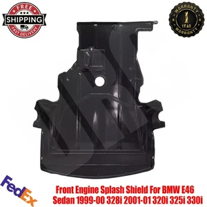 Protector contra salpicaduras del motor delantero para BMW E46 sedán 1999-00 328i 2001-01 320i 325i 330i - Imagen 1 de 7