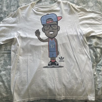 Camiseta Adidas RARA Para Hombre Grande OKC Oklahoma City Thunder #35 Kevin Durant  Foto 1 de 4