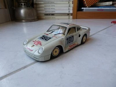 Porsche 959 Porsche Racing N°180 Burago 1/24 Giocattolo Miniatura Vintage - Immagine 1 di 2