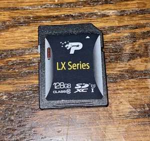 Patriot LX Series 128GB SDXC Card Class 10 UHS-I SD Memory Card - Picture 1 of 2