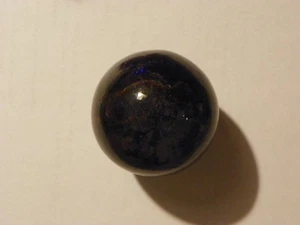Star Garnet Sphere 551.7 Grams 2.501 Inches Diameter Very Dark Reddish Purplish - Picture 1 of 6