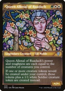 Queen Allenal of Ruadach - Showcase - NM/M - Dominaria United - MTG - Picture 1 of 1