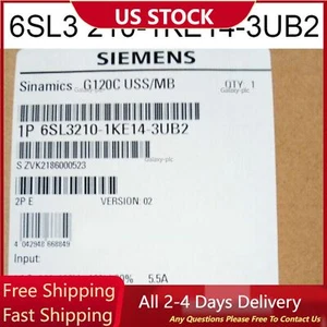 New Siemens G120C RATED POWER 1,5KW 6SL3210-1KE14-3UB2 6SL3 210-1KE14-3UB2 - Picture 1 of 7