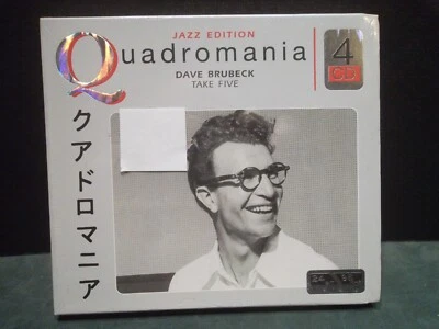 DAVE BRUBECK Take Five GERMANY SEALED 4 CD 2005 Quadromania 222413-444 42-Tracks Foto 1 de 3