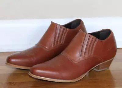 Botines de cuero marrón Durango punta botines occidentales RD3522 para mujer 7,5 Foto 1 de 4