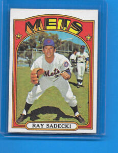 1972 Topps Baseball card # 563 Ray Sadecki New York Mets