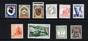 ALGERIA (FRENCH COLONY) An Interesting Group Including French Overprints MINT - Picture 1 of 2