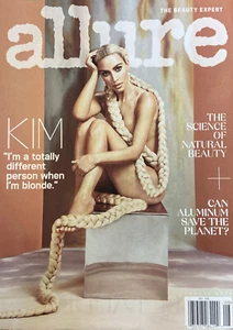 Allure August 2022 Kim Kardashian The Science of Natural Beauty - Picture 1 of 3